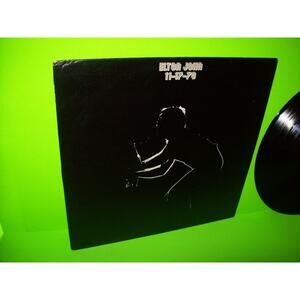 Elton John With Dee Murray & Nigel Olsson 11-17-70 Vinyl LP Record Club Edition